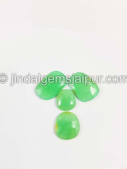 Chrysoprase Rose Cut Slices